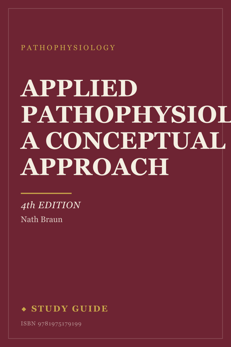 Applied Pathophysiology: A Conceptual Approach (4th Edition) study guide cover
