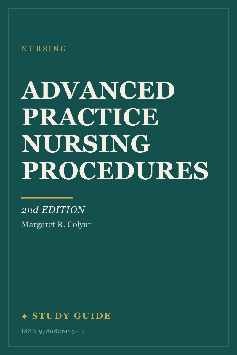 Advanced Practice Nursing Procedures (2nd Edition) study guide cover