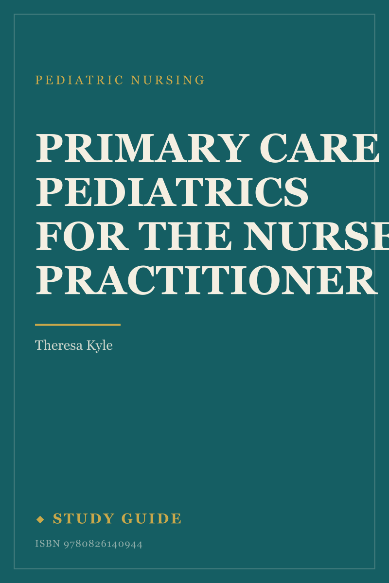 Primary Care Pediatrics for the Nurse Practitioner study guide cover