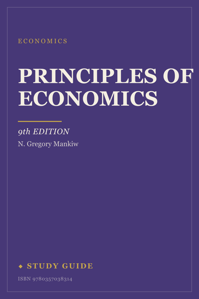 Principles of Economics (9th Edition) study guide cover