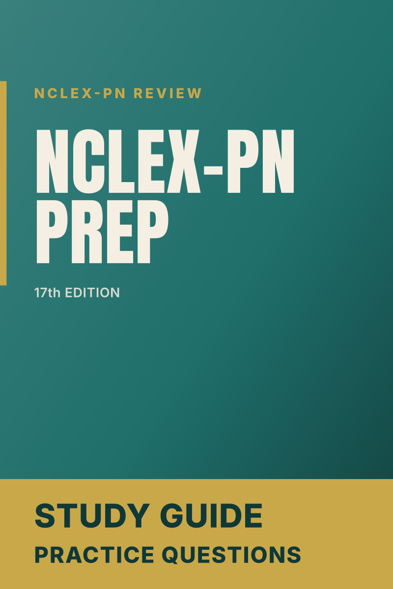 NCLEX-PN Prep (17th Edition) study guide cover