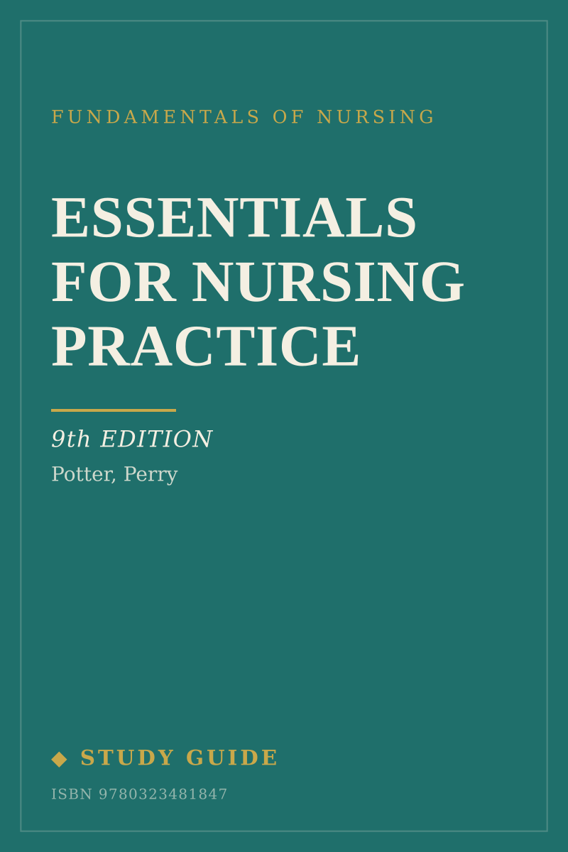 Essentials for Nursing Practice (9th Edition) study guide cover