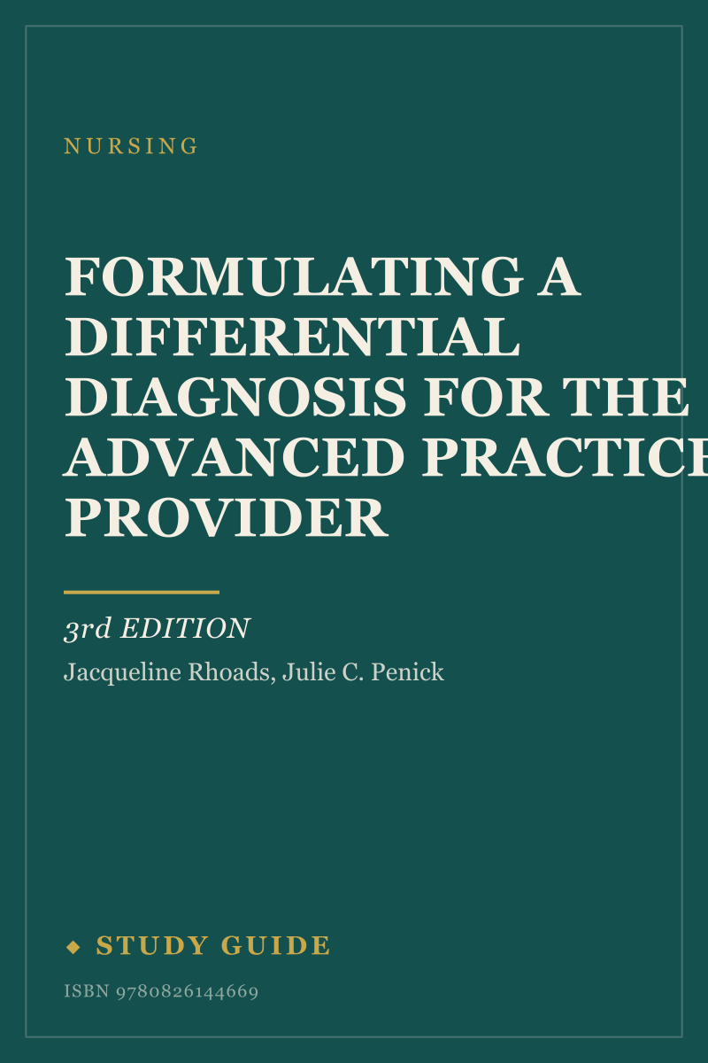 Formulating a Differential Diagnosis for the Advanced Practice Provider (3rd Edition) study guide cover