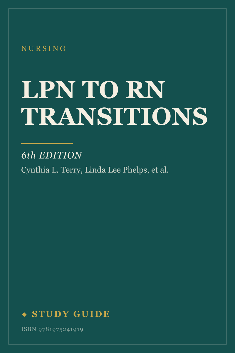 LPN to RN Transitions (6th Edition) study guide cover