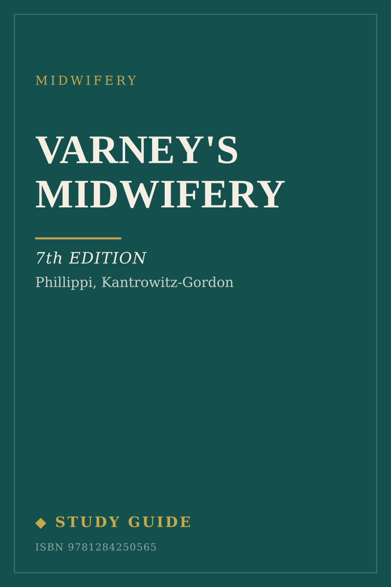 Varney's Midwifery (7th Edition) study guide cover