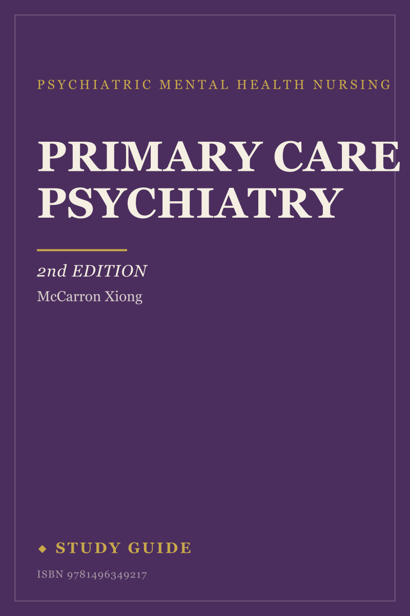 Primary Care Psychiatry (2nd Edition) study guide cover